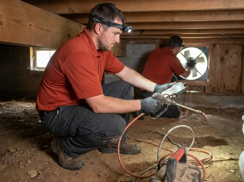 Crawlspace Moisture and Pest Defense in Midlothian, VA