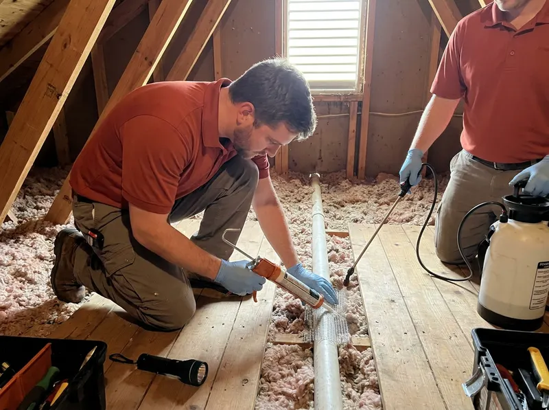 Rodent Exclusion and Attic Sanitization in Midlothian, VA