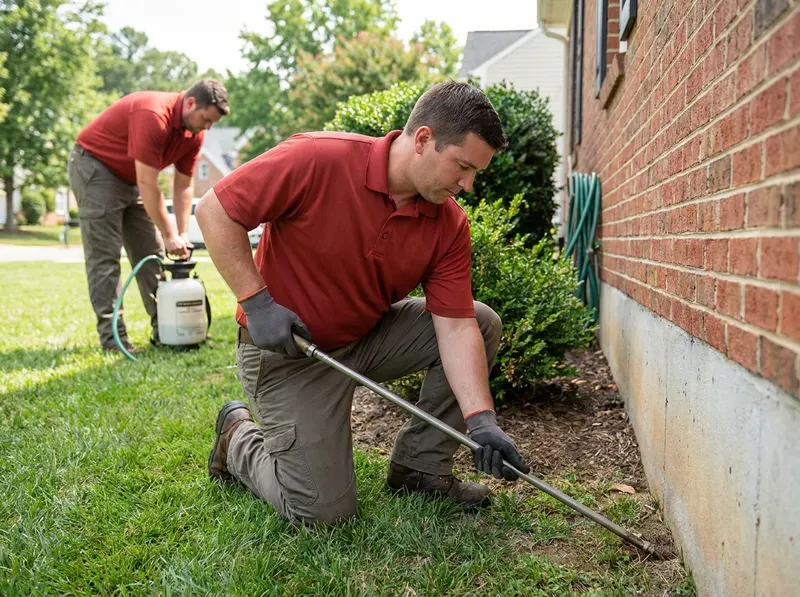 Subterranean Termite Inspection and Remediation in Midlothian, VA