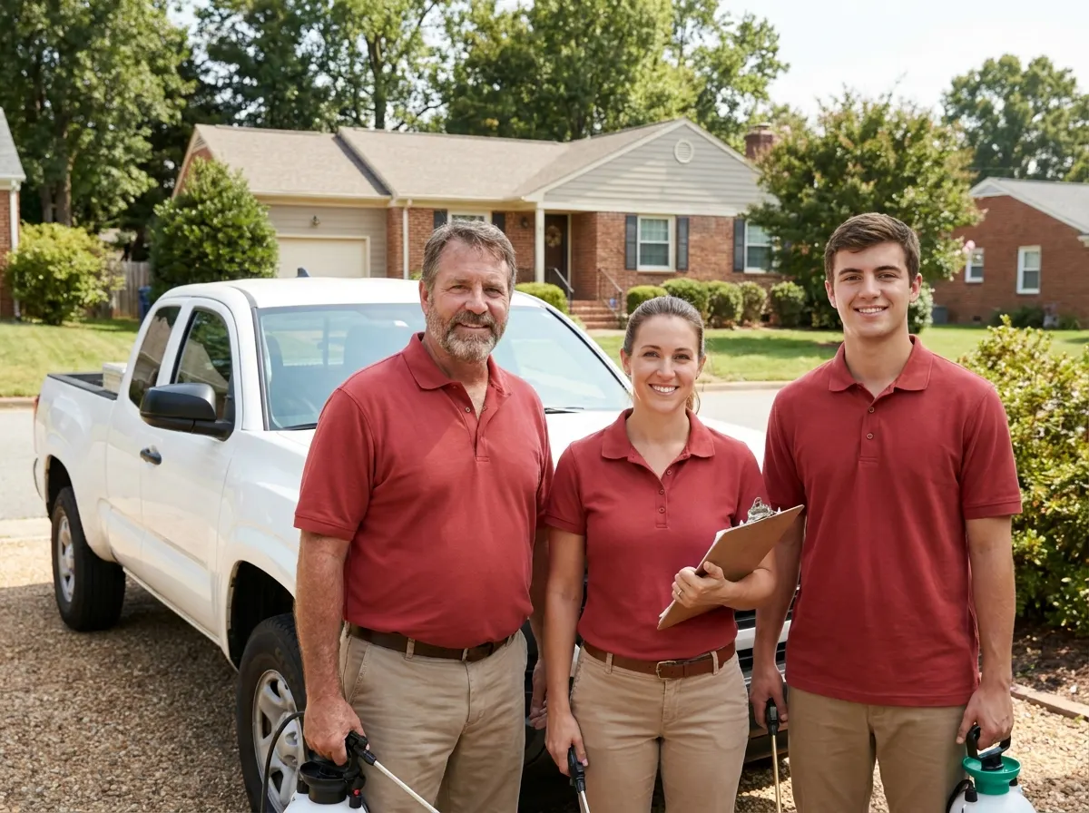 Clearstone Pest Control Group pest control service team in Midlothian, VA